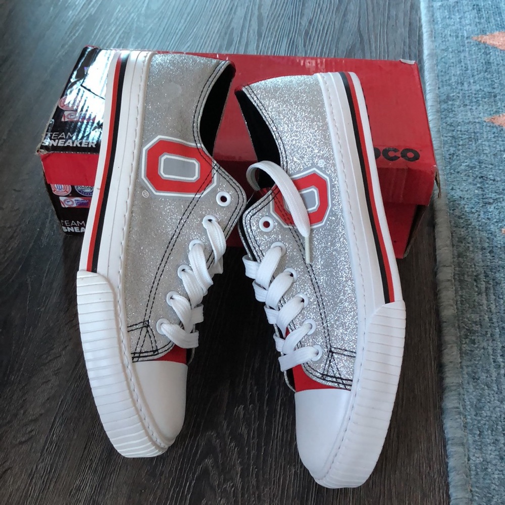 NWB Ohio State Sneakers - Picture 4 of 8